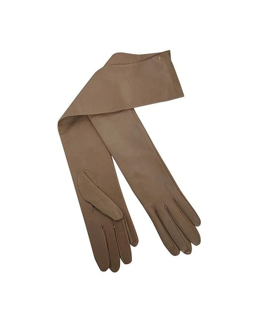 Max Mara Gray Gloves