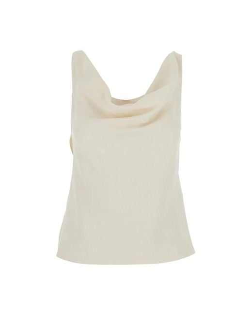 Brunello Cucinelli White Blouses
