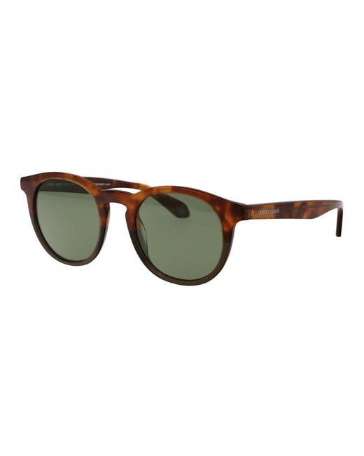 Giorgio Armani Brown Sunglasses for men