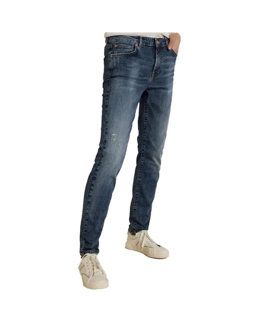 Summum Tapered Jeans in het Blue