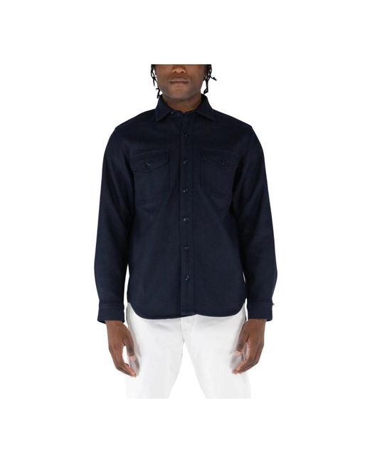 chesapeake's Blue Casual Shirts for men