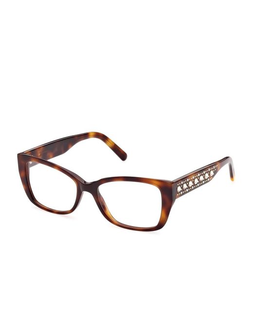 Swarovski Brown Glasses