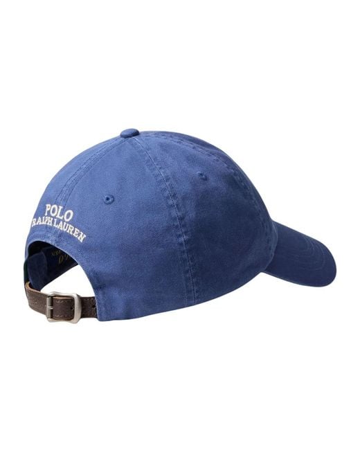 Ralph Lauren Blue Caps for men