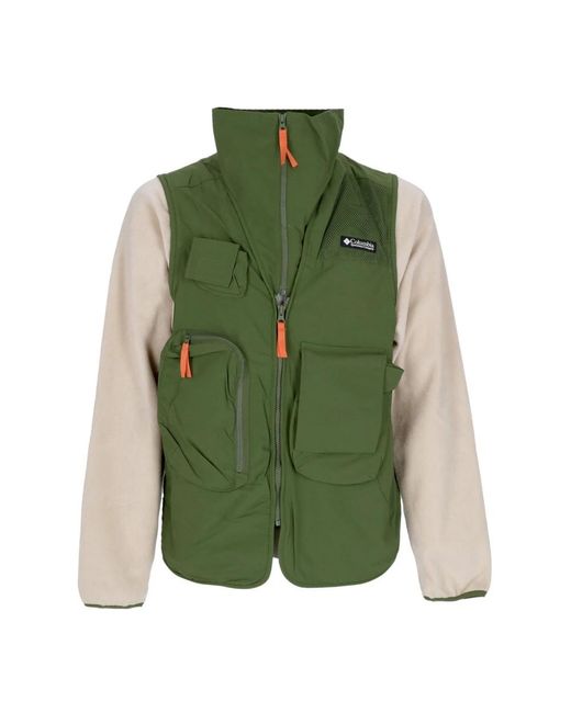 Columbia Jassen ,Groen ,Polyester River Jacket Met Omni-Shield Technologie in het Green voor heren