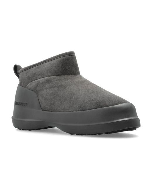 Moon Boot Gray Winter Boots for men