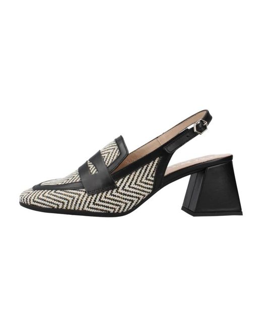 Wonders Black Heels