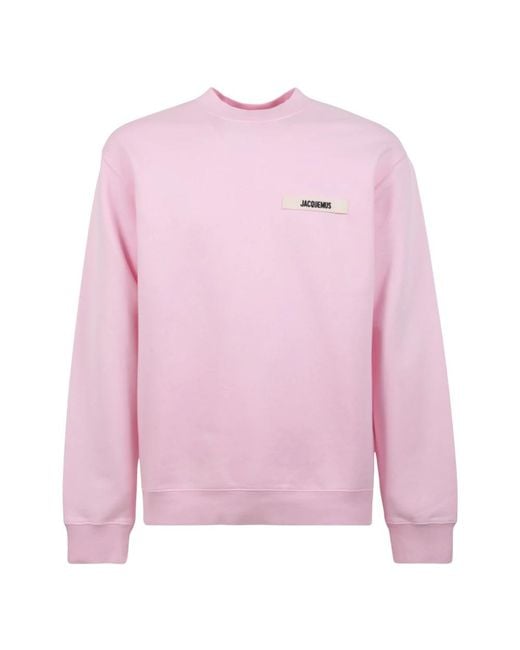 Jacquemus Pink Sweatshirts for men