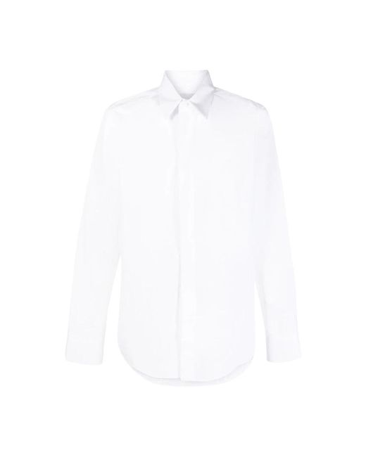 Lanvin Slim fit weiße hemd in White für Herren