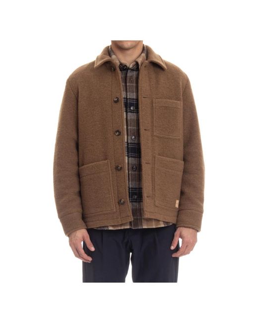A.P.C. Emile Work Jacket in het Brown voor heren