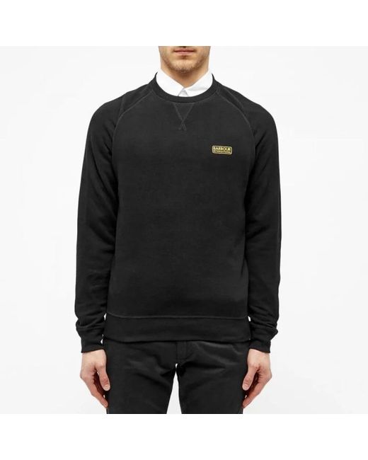 Barbour Black Sweatshirts for men
