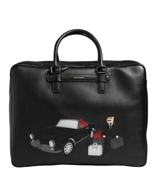 Dolce & Gabbana Black Laptop Bags & Cases for men
