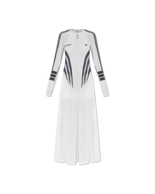 adidas Originals Maxi Dresses in White | Lyst