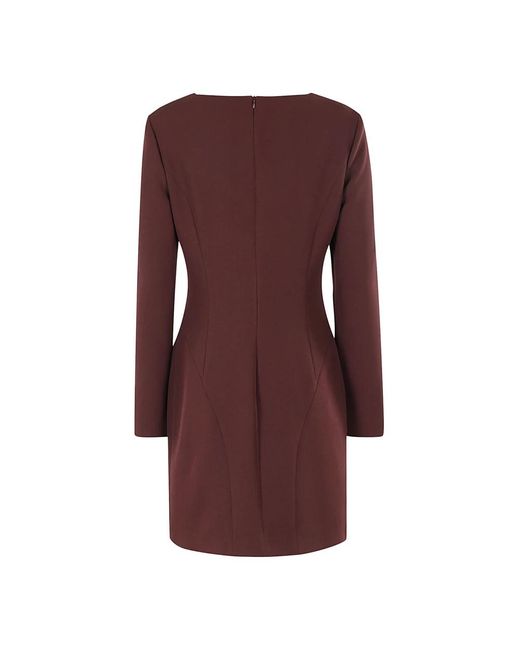 FEDERICA TOSI Purple Short Dresses