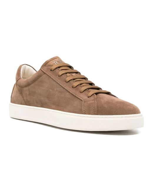 Tod's Brown Sneakers for men