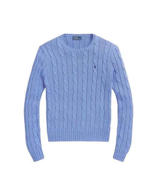 Polo Ralph Lauren Blue Round-Neck Knitwear
