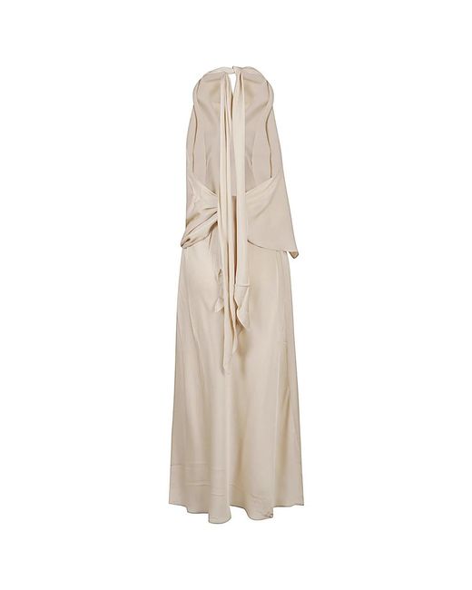 Maxi Dresses Silk95five de color Natural