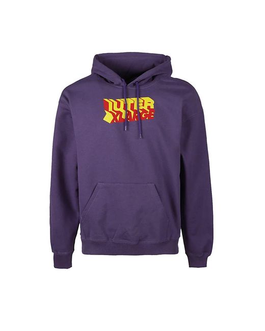 Iuter Blue Hoodies for men