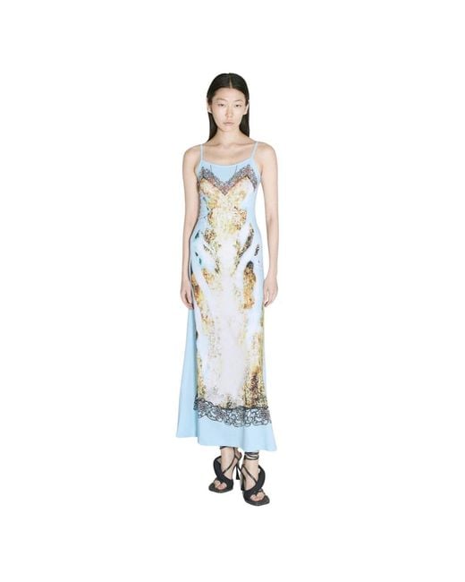 Y. Project Blue Maxi Dresses