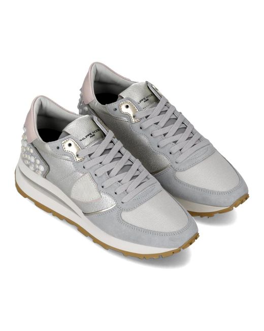 Philippe Model Gray Sneakers