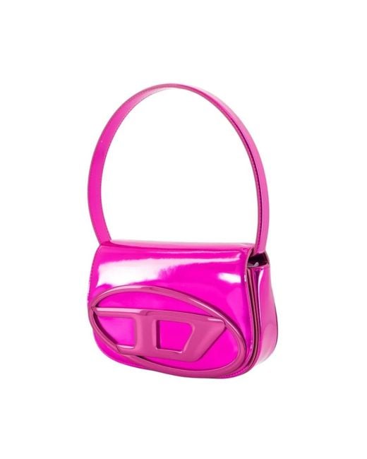 DIESEL Purple Shoulder Bags
