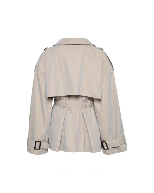 Gestuz Natural Trench Coats