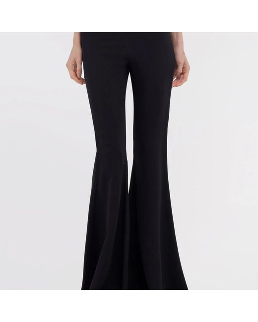 Roberto Cavalli Black Wide Trousers