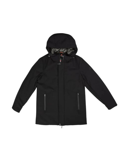 Heskimo Black Rain Jackets for men