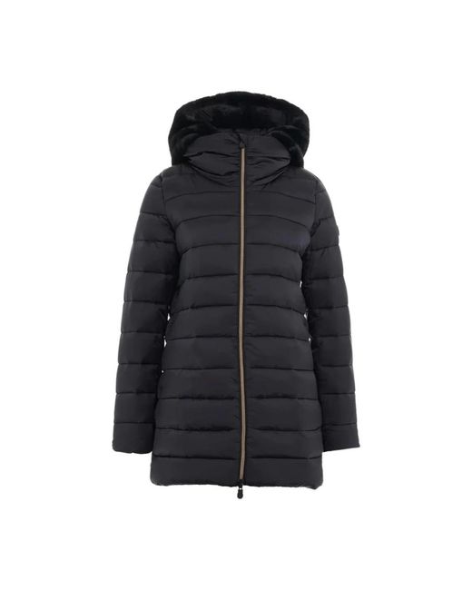 Save The Duck Black Down Jackets