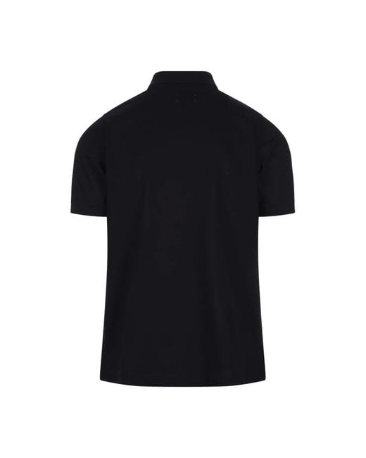 Kiton Black Polo Shirts for men