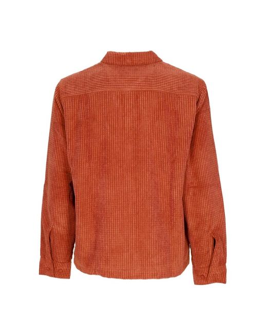 Huf Orange Light Jackets for men