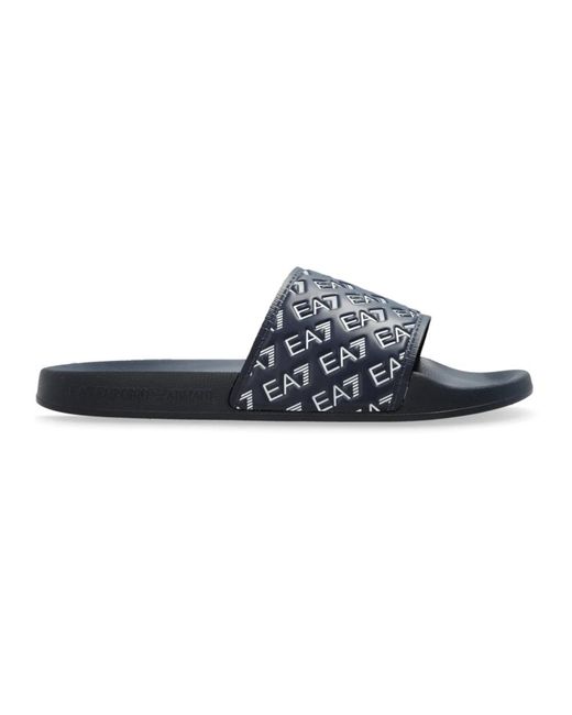 Sliders di EA7 in Blue da Uomo