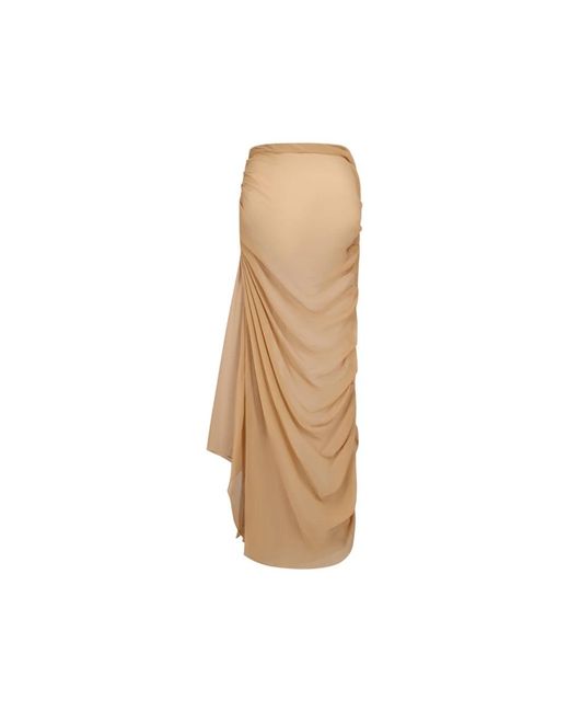 GIUSEPPE DI MORABITO Natural Maxi Skirts