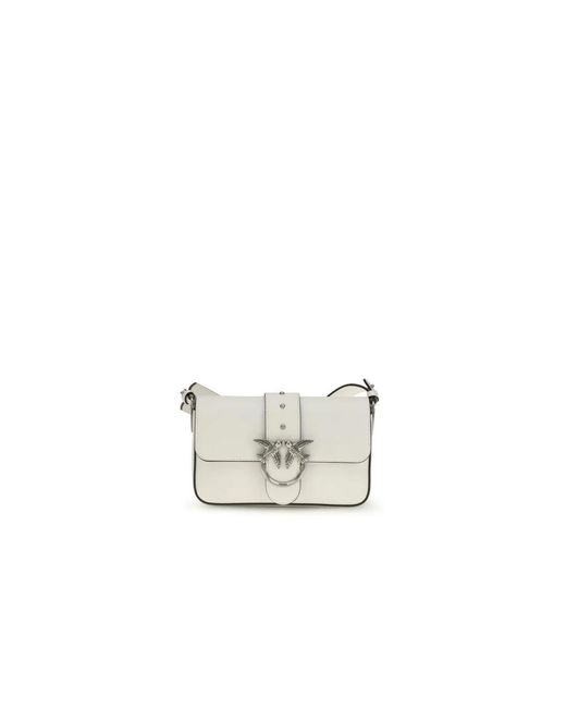 Pinko White Shoulder Bags