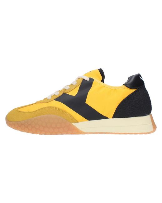 Kehnoo Yellow Sneakers for men