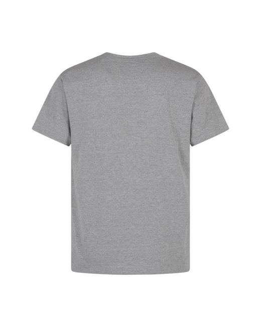COMME DES GARÇONS PLAY Gray T-Shirts for men