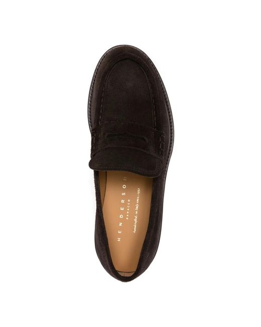 Henderson Black Loafers for men