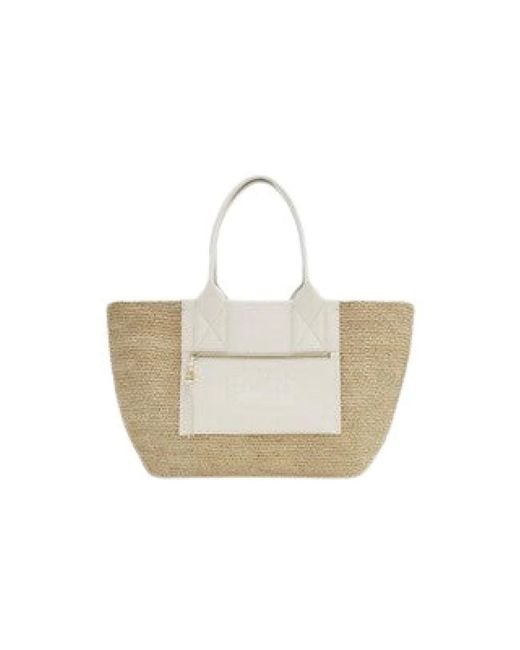 Ganni White Shopping Bags