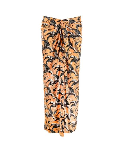 Rabanne Metallic Midi Skirts