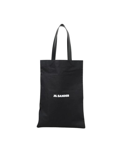 Jil Sander Black Shopping Bags