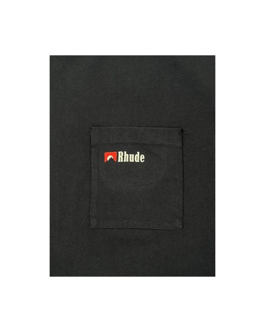 Rhude Blue T-Shirts for men