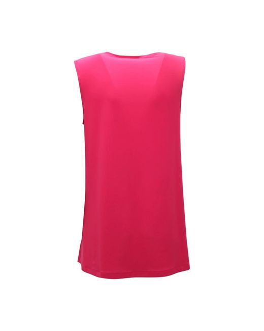 Joseph Ribkoff Pink Sleeveless Tops