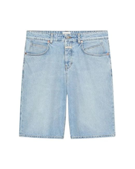 Closed Blue Denim Shorts
