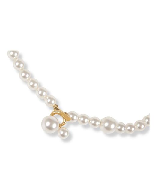Ferragamo Metallic Necklaces