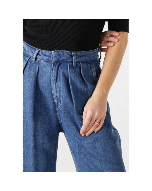 Circle Of Trust Blue Wide Leg Dnm Jeans Lori