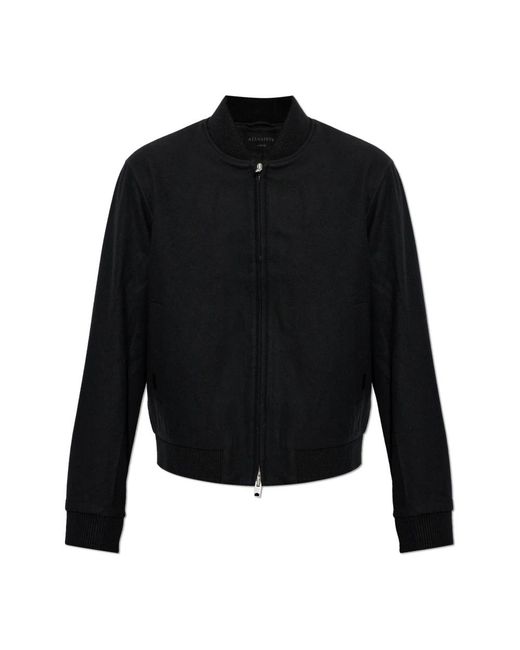 AllSaints Deceit Bomberjack in het Black voor heren