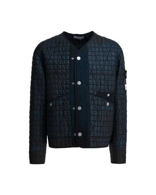 Stone Island Nylon Reps-Tc Corrosion Treatment Jacket in Blue für Herren