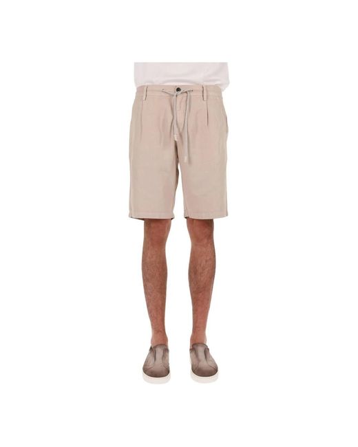 Eleventy Natural Casual Shorts for men