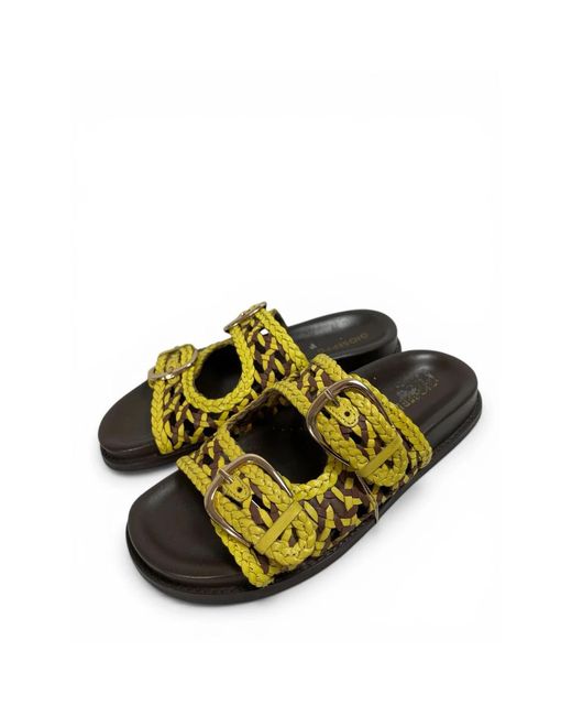 Gioseppo Yellow Sliders