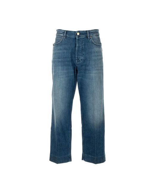 Don The Fuller Blue Cropped Jeans
