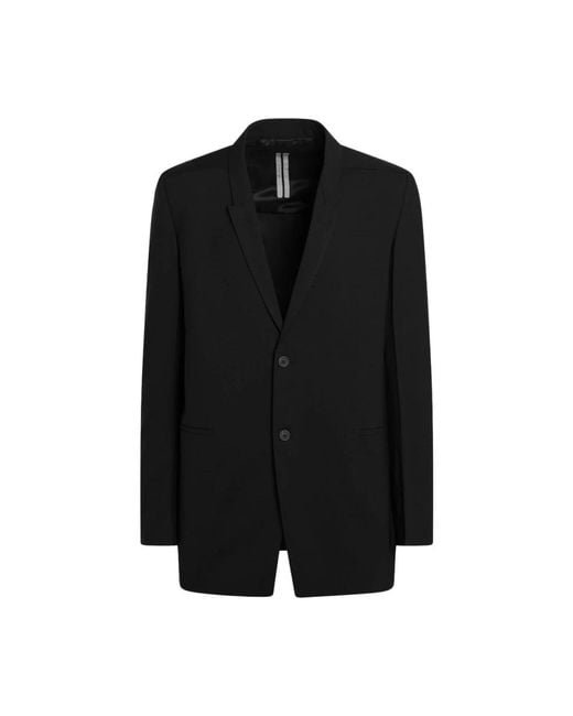 Rick Owens Black Blazers for men
